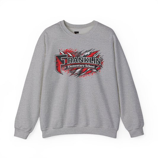 Franklin Elementary Adult Crewneck Sweatshirt — Franklin Energy Graphic