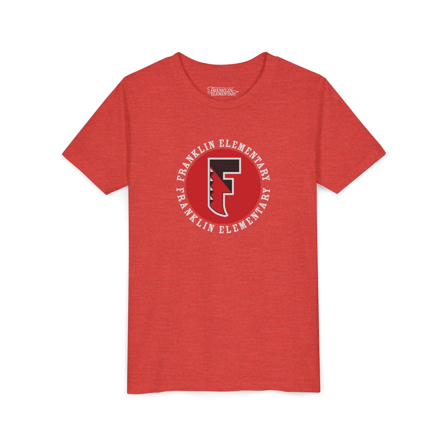 Franklin Elementary Youth Tee — F Logo School Spirit Shirt