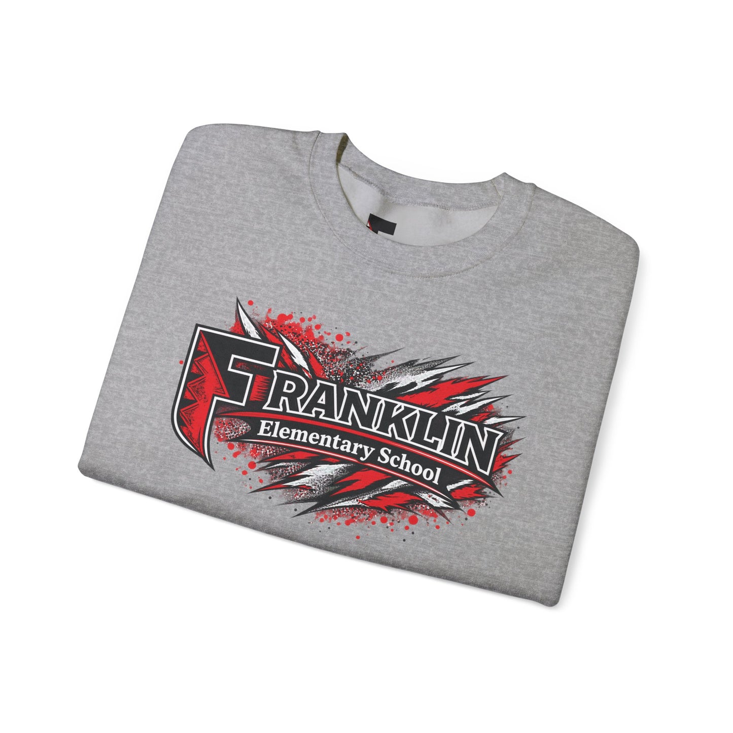 Franklin Elementary Adult Crewneck Sweatshirt — Franklin Energy Graphic
