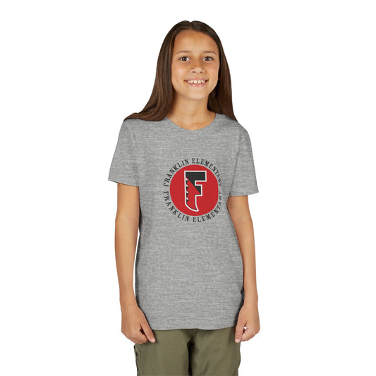 Franklin Elementary Youth Tee — F Logo School Spirit Shirt