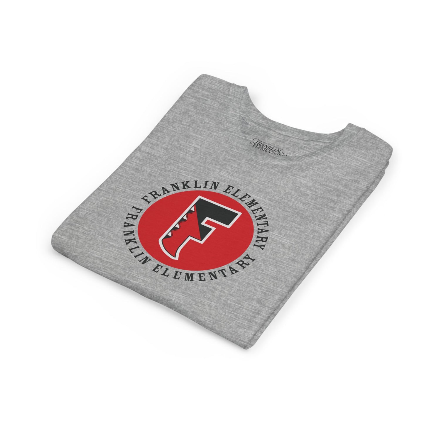 Franklin Elementary Youth Tee — F Logo School Spirit Shirt