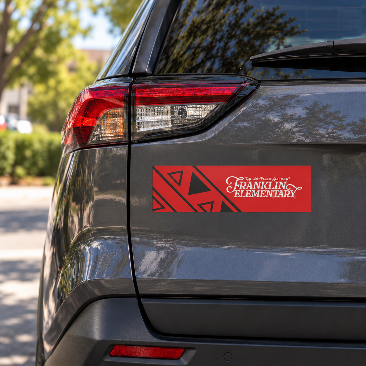 Franklin Script Car Magnets