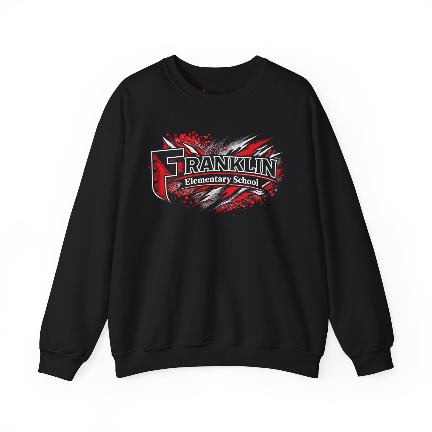 Franklin Elementary Adult Crewneck Sweatshirt — Franklin Energy Graphic