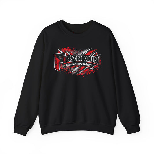 Franklin Elementary Adult Crewneck Sweatshirt — Franklin Energy Graphic