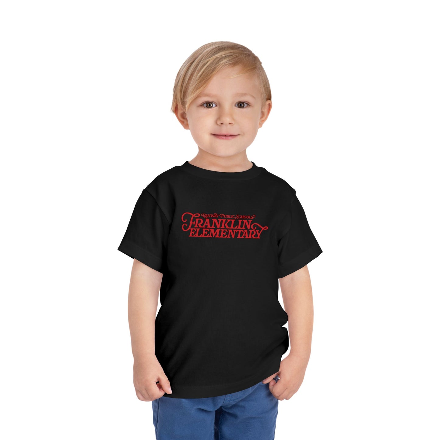 Franklin Elementary Retro School Logo Toddler Tee