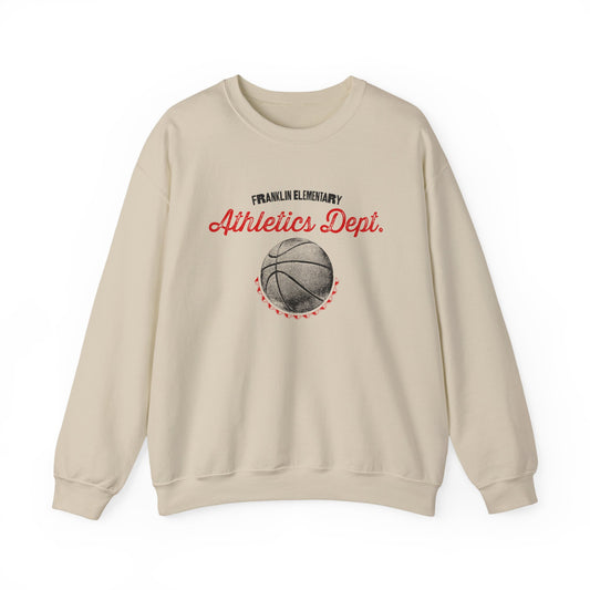 Franklin Elementary Athletics Dept. Basketball Sweatshirt