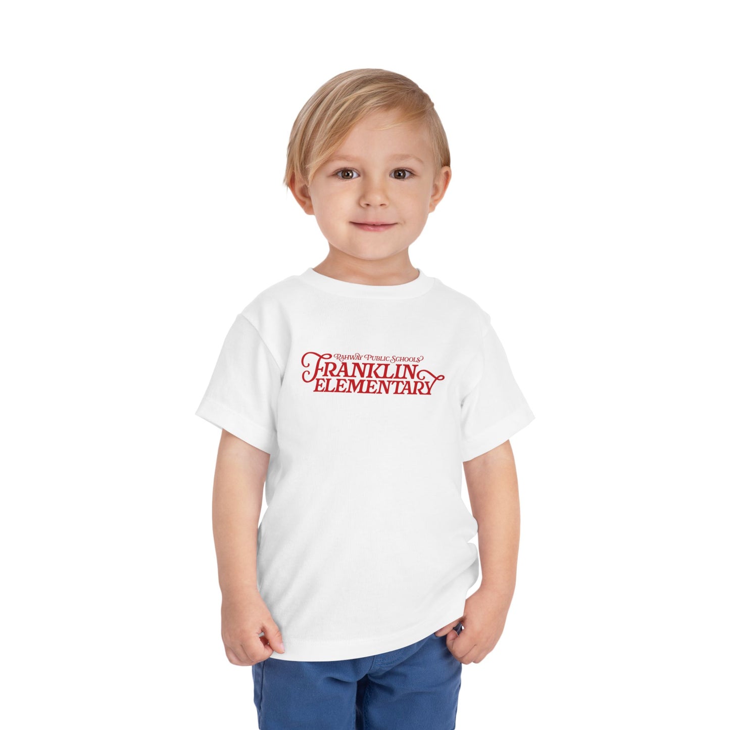 Franklin Elementary Retro School Logo Toddler Tee