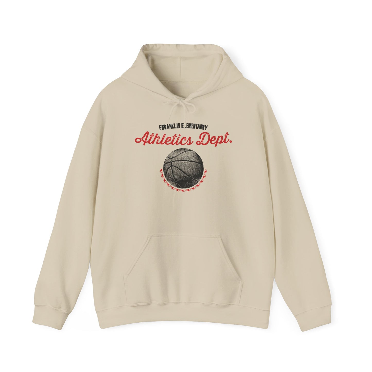 Franklin Elementary Athletics Dept. Basketball Hoodie